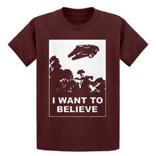 Youth I Want to Believe Star Ship Kids T-shirt
