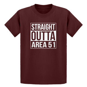 Youth Straight Outta Area 51 Kids T-shirt