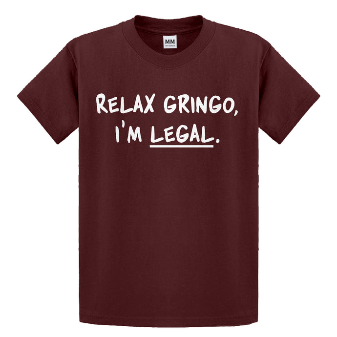 Youth Relax Gringo I'm Legal Kids T-shirt