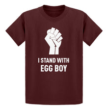 Youth I Stand with Egg Boy Kids T-shirt