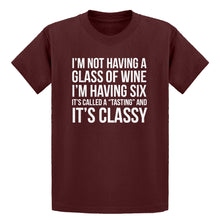 Youth Its Called a Tasting and It's Classy Kids T-shirt