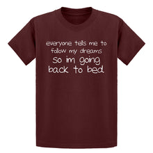 Youth Back to Bed Kids T-shirt