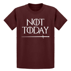 Youth Not Today Kids T-shirt