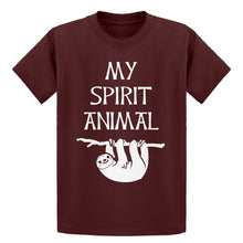 Youth Sloth is my Spirit Animal Kids T-shirt