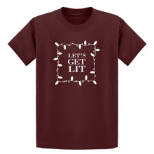 Youth Lets Get Lit Kids T-shirt