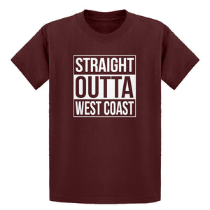 Youth Straight Outta West Coast Kids T-shirt