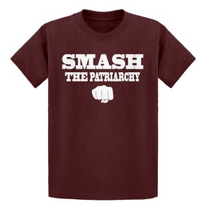 Youth Smash the Patriarchy Kids T-shirt