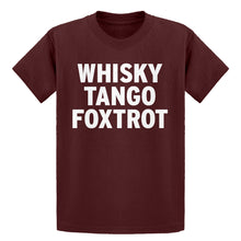Youth WHISKY TANGO FOXTROT Kids T-shirt