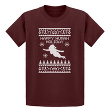 Youth Happy Human Holiday Kids T-shirt