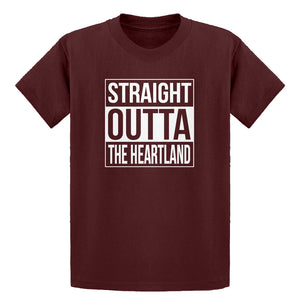 Youth Straight Outta the Heartland Kids T-shirt