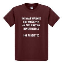 Youth She Persisted Venus Fist Kids T-shirt