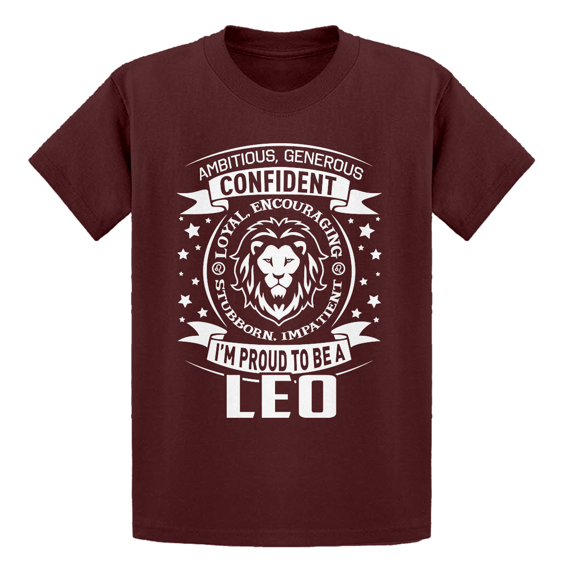 Youth Leo Astrology Zodiac Sign Kids T-shirt – Indica Plateau