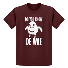 Youth Do You Know De Wae Kids T-shirt