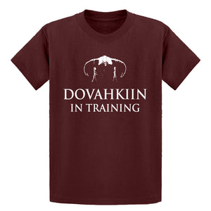 Youth Dovahkiin in Training Kids T-shirt