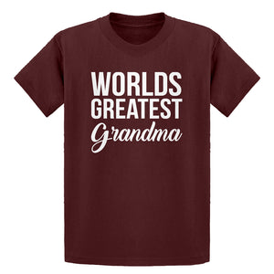 Youth World's Greatest Grandma Kids T-shirt