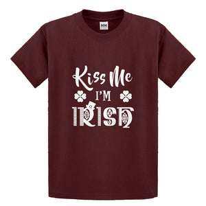 Youth Kiss Me I'm Irish Kids T-shirt
