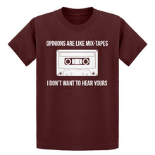 Youth Opinions are like Mixtapes Kids T-shirt