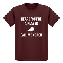 Youth Call me Coach Kids T-shirt