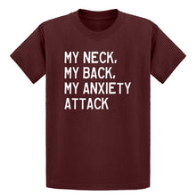 Youth My Neck, My Back, My Anxiety Attack Kids T-shirt