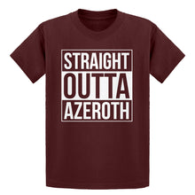 Youth Straight Outta Azeroth Kids T-shirt