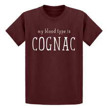 Youth My Blood Type is Cognac Kids T-shirt