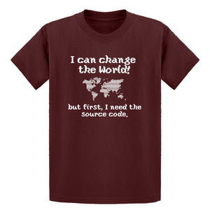 Youth I Can Change the World Kids T-shirt