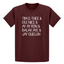 Youth Tim O. Thee & Dee Nice & Ay Ay Ron & Balak Aye & Jay Quellin Kids T-shirt