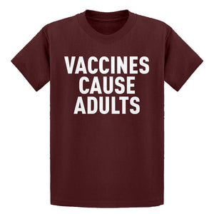 Youth Vaccines Cause Adults Kids T-shirt