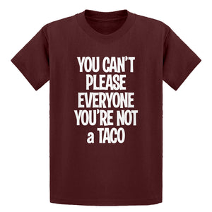 Youth Youre not a Taco Kids T-shirt