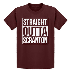 Youth Straight Outta Scranton Kids T-shirt