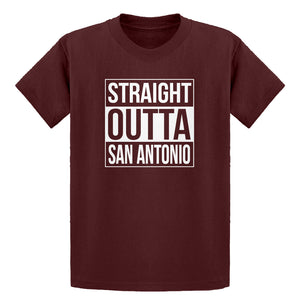 Youth Straight Outta San Antonio Kids T-shirt