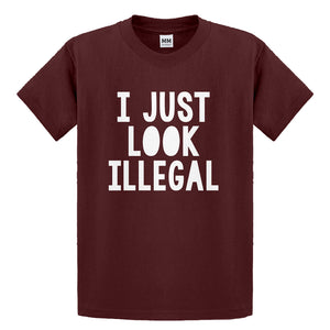 Youth I just Look Illegal Kids T-shirt