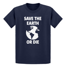 Youth Save the Earth or Die Kids T-shirt