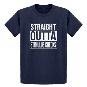 Youth Straight Outta Stimulus Checks Kids T-shirt