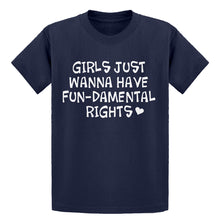 Youth Girls Wanna Have Fundamental Rights Kids T-shirt
