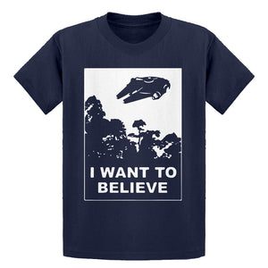 Youth I Want to Believe Star Ship Kids T-shirt