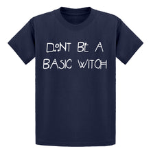 Youth Dont Be a Basic Witch Kids T-shirt