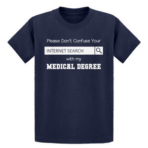 Youth Don't Confuse Your Search Kids T-shirt