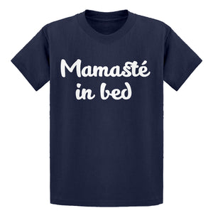 Youth Mamaste in Bed Kids T-shirt