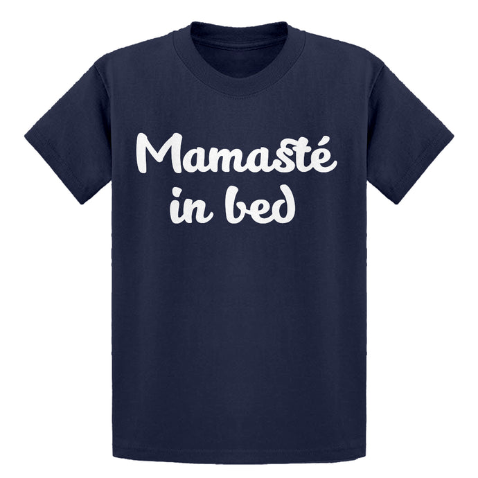 Youth Mamaste in Bed Kids T-shirt