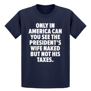 Youth Only in America Kids T-shirt