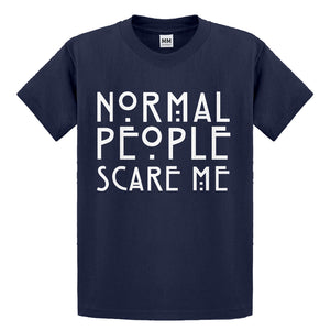 Youth Normal People Scare Me Kids T-shirt