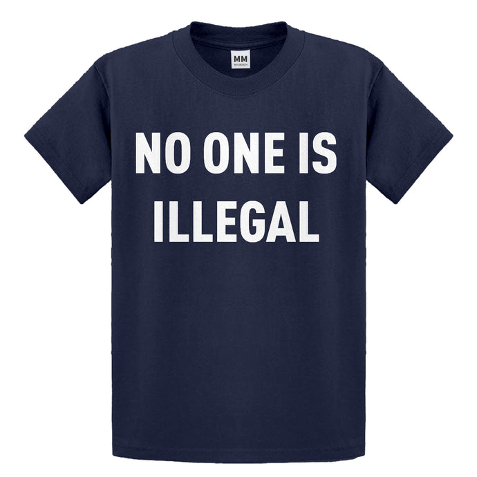 Youth No One is Illegal Kids T-shirt