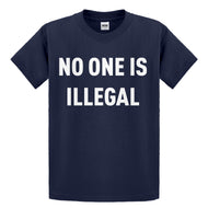 Youth No One is Illegal Kids T-shirt