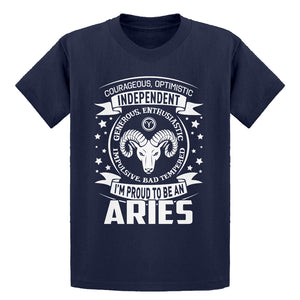 Youth Aries Astrology Zodiac Sign Kids T-shirt – Indica Plateau