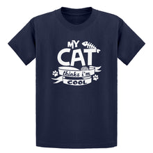 Youth My Cat Thinks I'm Cool Kids T-shirt