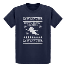 Youth Happy Human Holiday Kids T-shirt