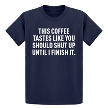 Youth This Coffee Tastes Like Shutup Kids T-shirt