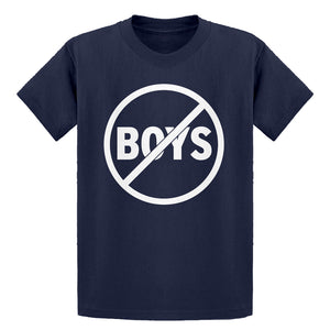 Youth No Boys Kids T-shirt