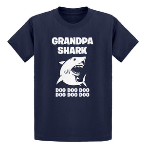 Youth Grandpa Shark Kids T-shirt